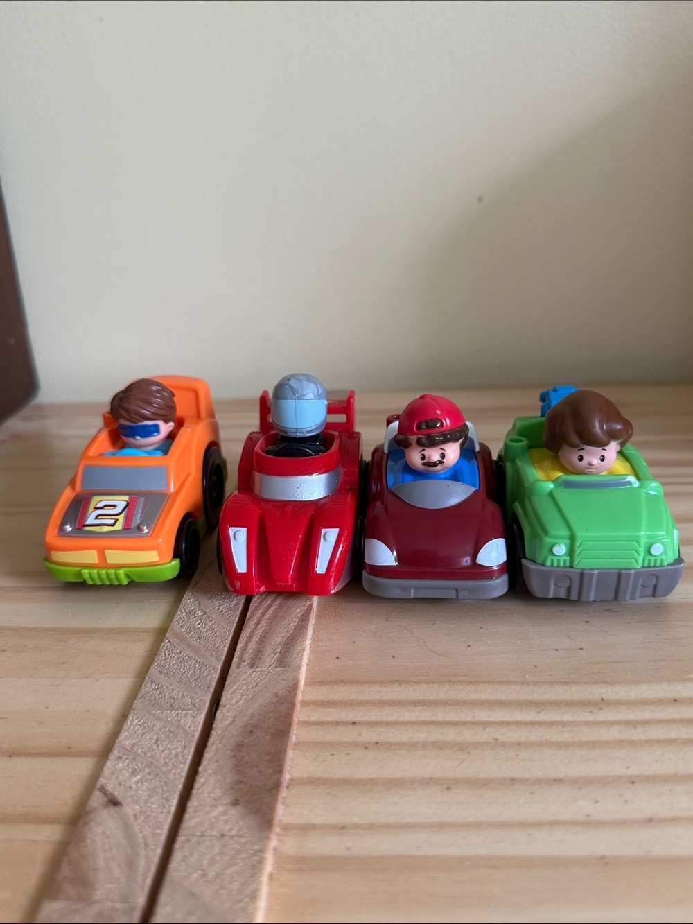 Little People hot wheels and wheelies